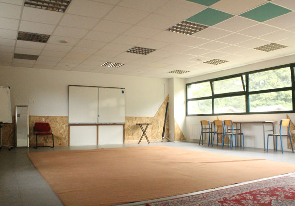 salle de classe rénovée